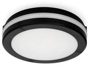 Kobi LED Kúpeľňové stropné svietidlo LED/12W/230V IP65 pr. 20 cm čierna KB0339