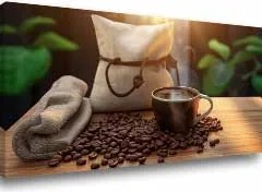 Kávové obrazy do kuchyne Čas na Ticho