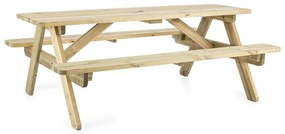 Picknicker 180, piknikový stôl, záhradný set, 32 mm, borovicové drevo