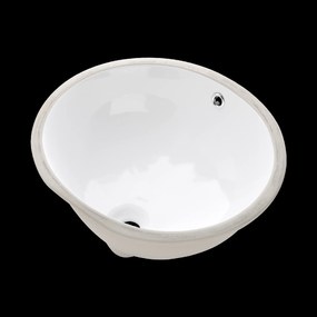 Invena Pandora, umývadlo pod dosku 490x400x210 mm, biela lesklá, INV-CE-26-001-W