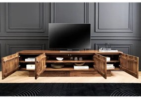 TV-skrinka 46805 Art Deco 200cm Drevo Mango Hnedé - Komfort-nábytok