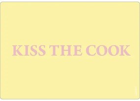 Obkladový panel do kuchyne mySPOTTI pop Kiss the cook 41x59 cm