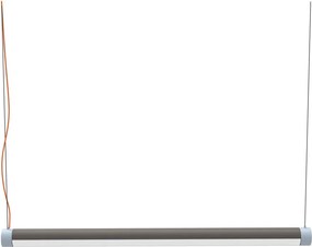 Sivé LED závesné svietidlo so stmievačom Interplay – Hübsch