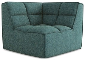 Tyrkysovomodrý modul pohovky Kalai – Makamii