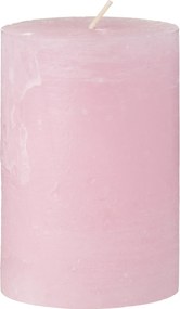 Ib Laursen Sviečka Rustic Light Pink 10 cm