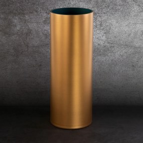Dekoračná váza LOTOS 15x40 cm zlatá
