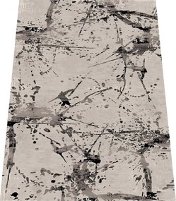 Koberec Gloria 3673 béžový – obdĺžnikový s abstraktným vzorom Rozmer: 60x100 cm