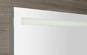 Sapho Sapho, BRETO LED podsvietené zrkadlo, sklenená polica, 1200x608mm, BT120