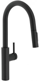 Drezová batéria Franke s vyťahovacou spŕškou, 2 prúdy matná čierna 115.0575.968, 1 ks