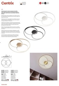 Redo 01-2973 - LED Stropné svietidlo CENTRIX LED/92W/230V bronzová