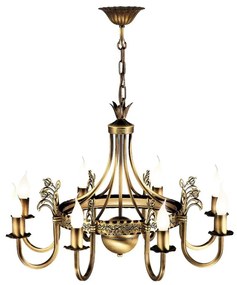 Jupiter 278 - KO 8 - Luster na reťazi KORONA 8xE14/40W/230V