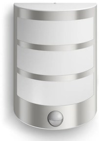 Philips 17324/47/16 - Vonkajšie senzorové svietidlo PYTHON 1xLED/6W/230V IP44 P1502