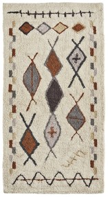 MADAM STOLTZ Bavlnený koberec Tufted Cotton 70 × 140 cm