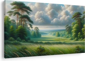Obraz - Zelená krajina (90x60 cm)