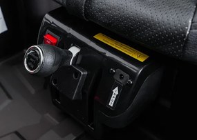 Elektrické terénne autíčko UTV LIFT čierne