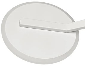 LED Stmievateľný prisadený luster LED/86W/230V 3000-6500K biela + diaľkové ovládanie