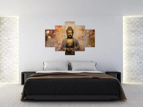 Obraz - Budha, maľba (150x105 cm)