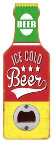Ceduľa Otvárač na fľaše Ice Cold Beer