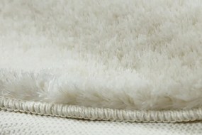 Kúpeľňový koberček SANTA biely kruh