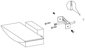 Eglo 96037 - LED nástenné svietidlo METRASS 1xLED/5,6W/230V