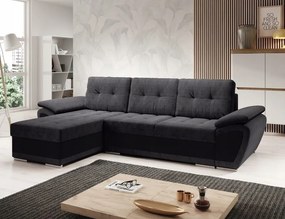 Moderno Meble Prešívaná moderná rohová sedačka ENZO s pružinami