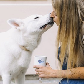 Bella Rose Porcelánový hrnček Psí máma 270 ml