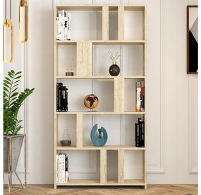 Regál Limba (travertín). Akcia -22%. Vlastná spoľahlivá doprava až k Vám domov. 1102266