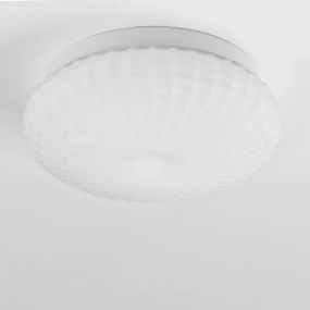 Dizajnové stropné svietidlo Clam 30 biele