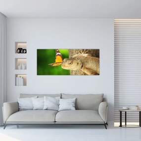 Obraz - Jašter (120x50 cm)