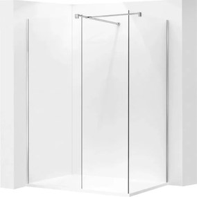 Variabilná sprchová zástena MAXMAX KIOTO 90x200 cm, 8 mm - číre sklo