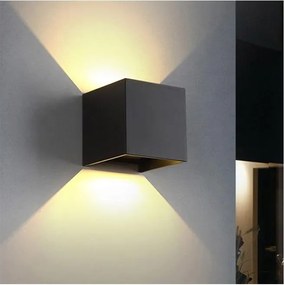 Immax 08510L - LED vonkajšie nástenné svietidlo DICE LED/6W/230V 3000K IP65