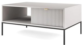 Konferenční stolek Nova 104 cm šedý/černý