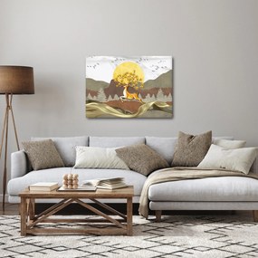 Obraz jeleňa (70x50 cm)