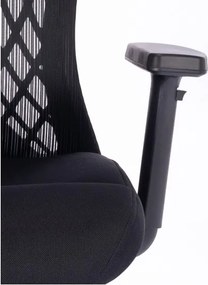 MI Ergonomické kreslo AVERY čierne