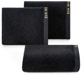 FROTÉ UTERÁK EVA MINGE VENUS 50X90 CM ČIERNA