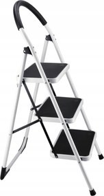 CROWNMAN Skladací domový rebrík 3-stupňový
