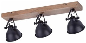 Leuchten Direkt 11983-18 - Bodové svietidlo SAMIA 3xE14/40W/230V čierna