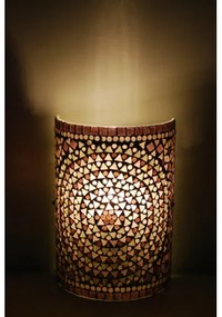 Oriental wall lamp s káblom mosaic Cylinder SUNDOWN 17*26