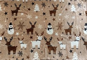 Jahu Deka z mikroplyšu – Severská rozprávka 150×200 cm