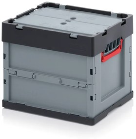 Skladacia prepravka s vekom, 400 x 300 x 320 mm
