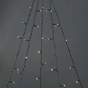 Nedis WIFILXT12W200 - LED vianočný záves 200xLED/8 režimov 5x4m IP65 Wi-Fi Tuya