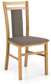 Jedálenská stolička Norbert jelša/hnedá