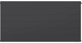 Mexen, Panelový radiátor Mexen Line CVL22 600 x 1000 mm, spodné pripojenie, 1582 W, antracit - W622L-060-100-66