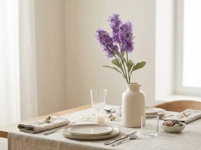 Umelá kvetina MATTHIOLA 56 cm, fialová