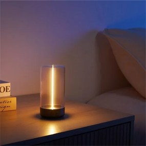 Zuma Line 1001 - LED Stmievateľná nabíjacia lampa ESTERNO LED/0,5W/230V čierna IP54