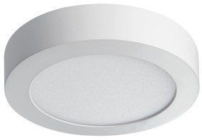 KANLUX Prisadené LED stropné osvetlenie DONO, 12W, denná biela, 17cm, okrúhle, biele
