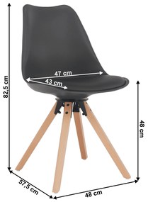 Kondela Štýlová otočná stolička, tmavosivá, ETOSA 70835