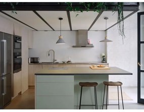 Ledvance - Luster na lanku DECOR CONCRETE 1xE27/15W/230V pr. 32 cm betón šedá