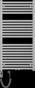 Mexen Hades, elektrické vykurovacie teleso 1200 x 600 mm, 600 W, chrómová, W104-1200-600-2600-01