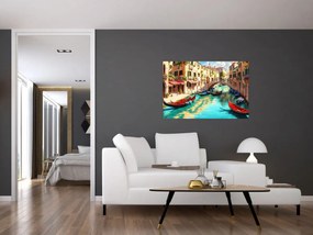 Obraz - Benátky (90x60 cm)